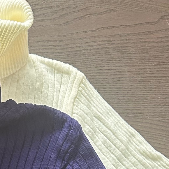 Minark Women’s Knit Top Turtleneck Long Sleeves Tees - Picture 4 of 4